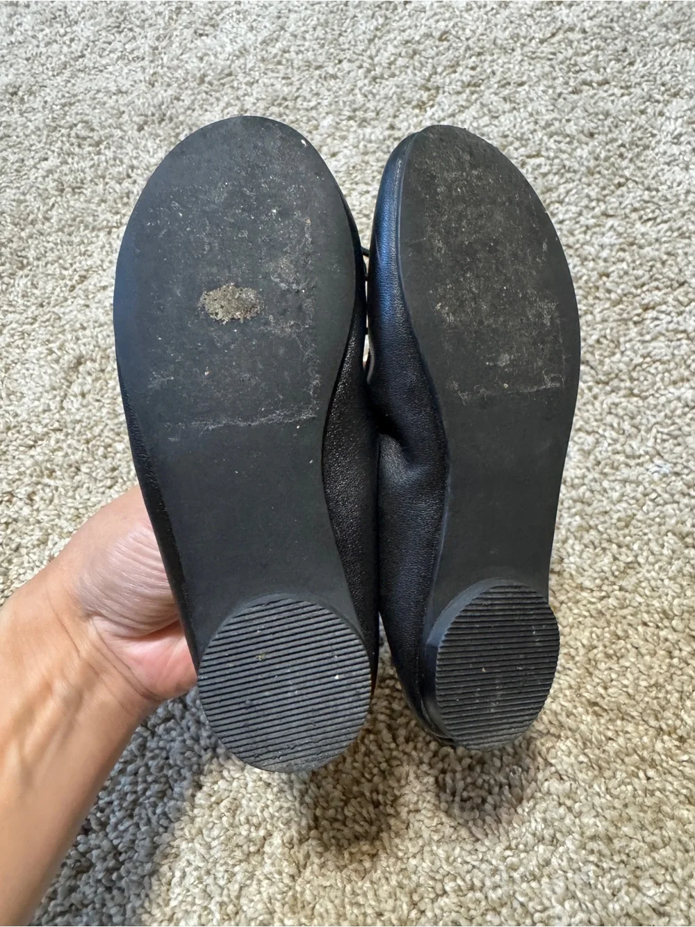 6 1/2 Toddler Girl’s Black Ruby & Bloom ballet flats